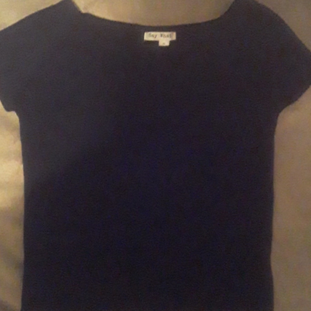Black shirt
